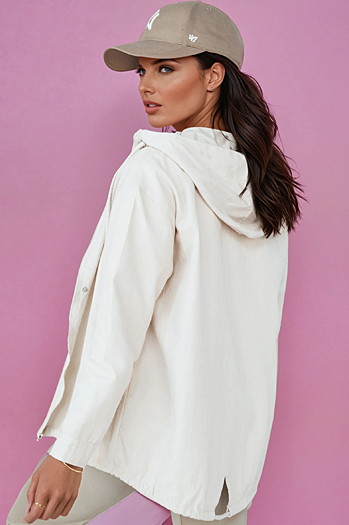 Kurtka przejściowa damska ARKAJ jasnobeżowa Dstreet TY4349