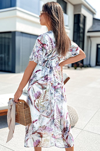 Sukienka ARABELLA biała Dstreet EY2535