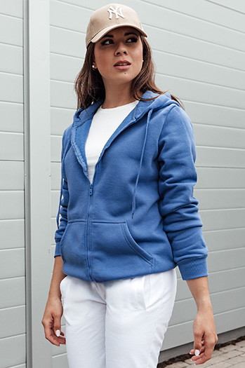 Bluza damska VICTORIA ciemnoniebieska BY1320