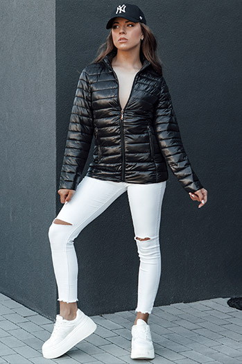 Kurtka damska puchowa BREEZFIT czarna Dstreet TY4361