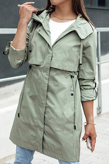 Kurtka przejściowa damska parka SANXAY zielona Dstreet TY4381