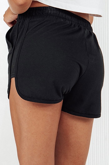 Dresowe krótkie spodenki damskie GO SPORT czarne Dstreet SY0414