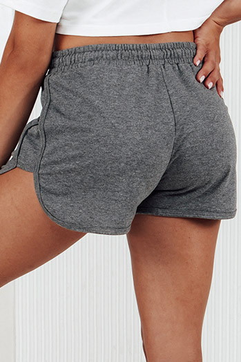 Dresowe spodenki damskie GO SPORT ciemnoszare Dstreet SY0415