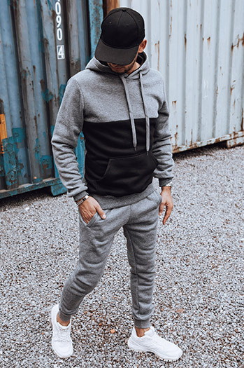 Dres męski jasnoszary Dstreet AX0780