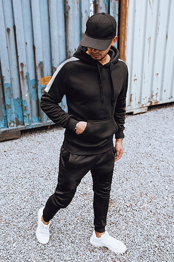 Dres męski czarny Dstreet AX0783