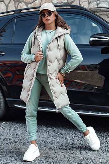 Komplet damski dresowy MILIAN miętowy Dstreet AY1109