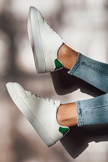 Sneakersy damskie SHINMOVE zielone Dstreet ZY0491