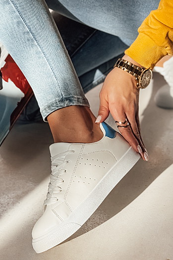 Sneakersy damskie SHINMOVE niebieskie Dstreet ZY0526