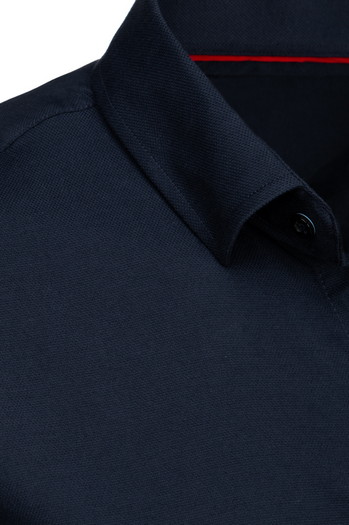 Koszula męska z długim rękawem granatowa Dstreet DX2600