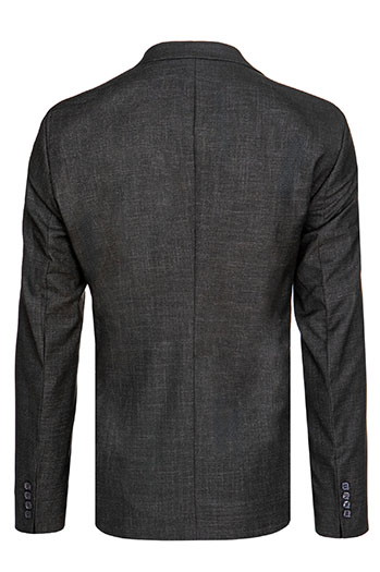 Marynarka męska jednorzędowa czarna Dstreet MX0621