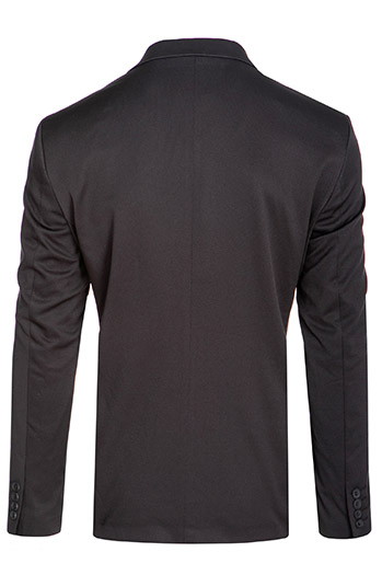 Marynarka męska jednorzędowa czarna Dstreet MX0629