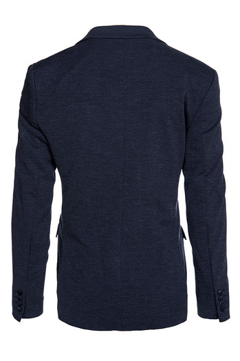 Marynarka męska jednorzędowa niebieska Dstreet MX0634