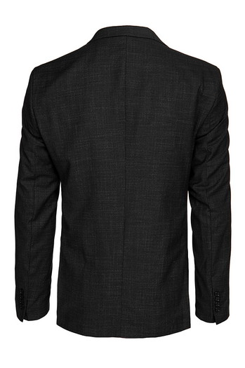 Marynarka męska jednorzędowa czarna Dstreet MX0638