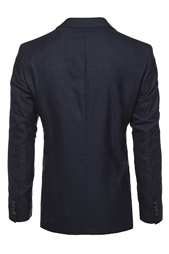 Marynarka męska jednorzędowa granatowa Dstreet MX0640