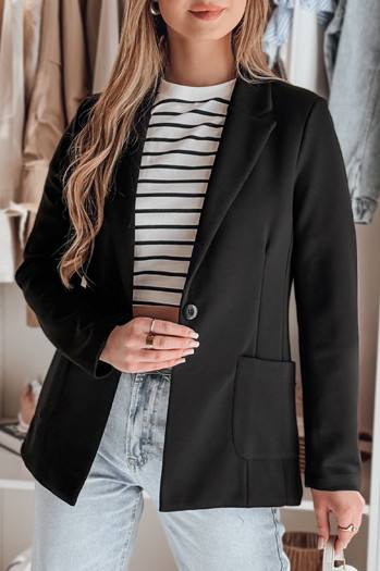 Marynarka damska CLASSVENT czarna Dstreet PY0107