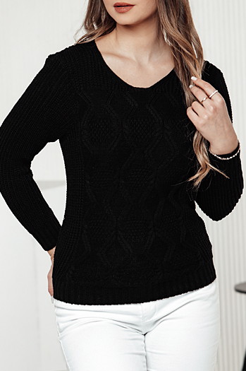 Sweter damski DARKVIE czarny Dstreet MY2393