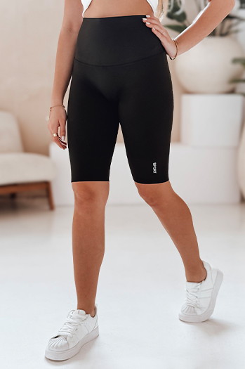 Spodenki damskie kolarki SPORT MOVE czarne Dstreet SY0424