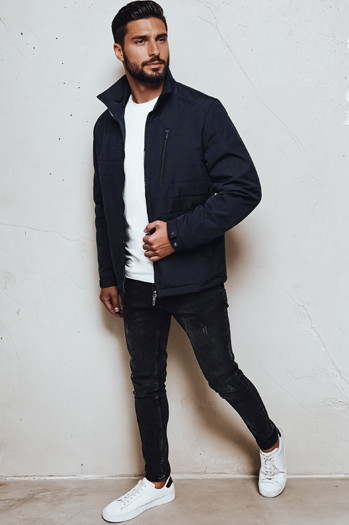 Kurtka męska przejściowa granatowa Dstreet TX4987