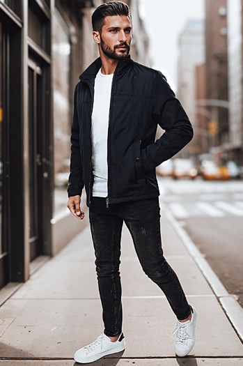 Kurtka męska przejściowa granatowa Dstreet TX4994