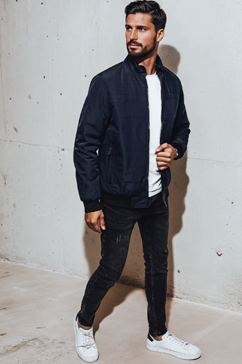 Kurtka męska przejściowa granatowa Dstreet TX5006