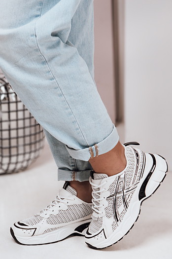 Sneakersy damskie na grubszej podeszwie DYNAMICA czarne Dstreet ZY0584