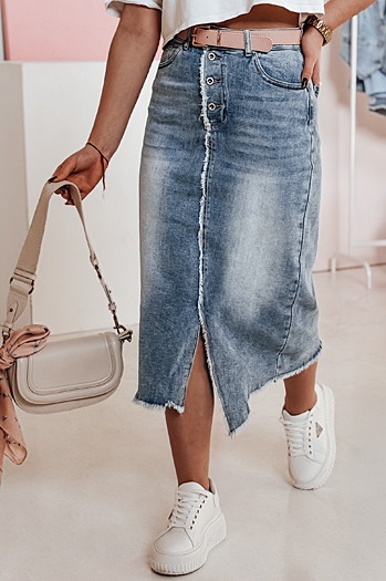 Spódnica damska jeansowa midi VINTAGO Dstreet CY0474