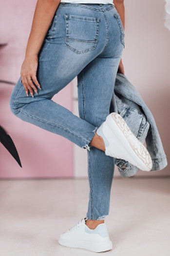 Spodnie damskie jeansowe skinny OLAVI Dstreet UY2379