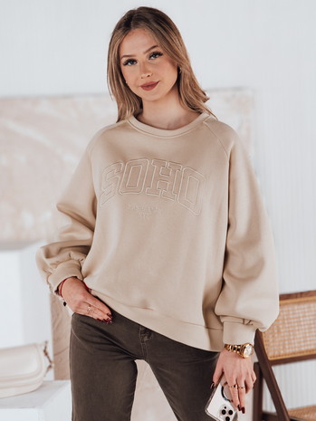 Bluza damska one size COSYONE beżowa Dstreet BY1349