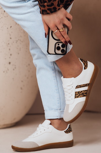 Sportowe sneakersy damskie NISTI białe Dstreet ZY0698