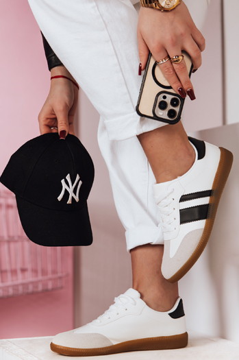 Sportowe sneakersy damskie NISTI białe Dstreet ZY0701
