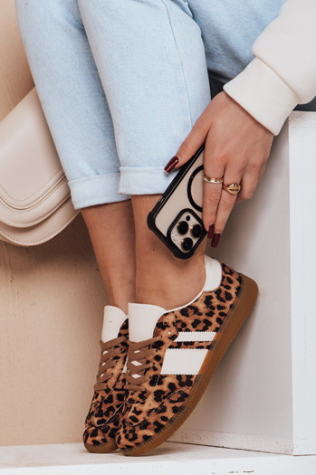 Sportowe sneakersy damskie ANIMALIA pomarańczowe Dstreet ZY0710