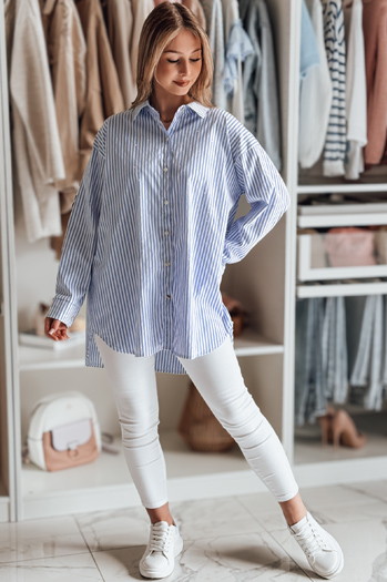 Koszula damska one size długa oversize BLUSENA Dstreet DY0456