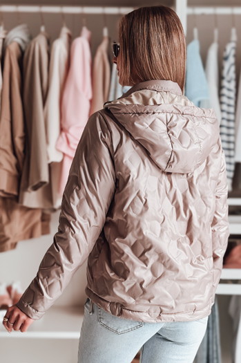 Kurtka przejściowa damska dwustronna SYLVIAN różowa Dstreet TY4864