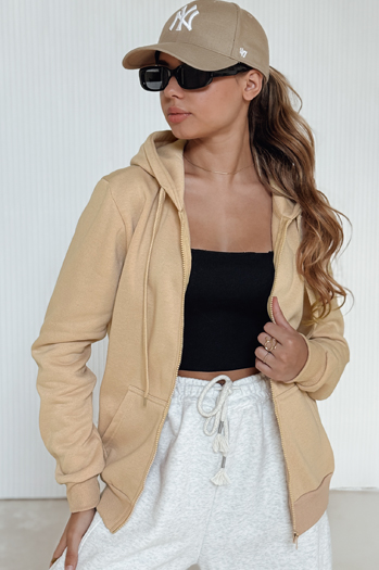 Bluza damska VICTORIA beżowa BY1391