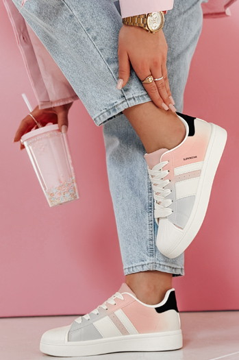 Sneakersy damskie na platformie JUNOMI Dstreet ZY0862