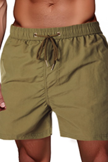 Spodenki męskie kąpielowe jasnooliwkowe Dstreet SX2461