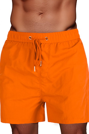 Spodenki męskie kąpielowe pomarańczowe Dstreet SX2462