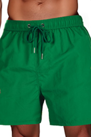 Spodenki męskie kąpielowe ciemnozielone Dstreet SX2466