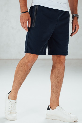 Spodenki męskie dresowe granatowe Dstreet SX2472