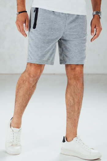 Spodenki męskie dresowe szare Dstreet SX2488