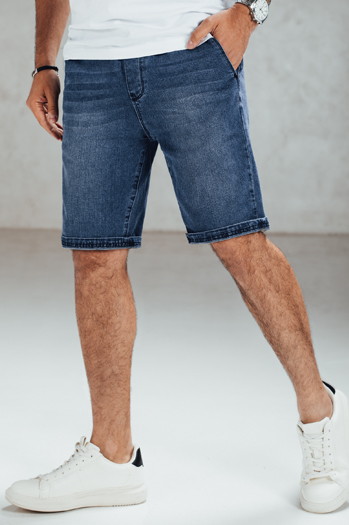 Spodenki męskie denim look niebieskie Dstreet SX2502