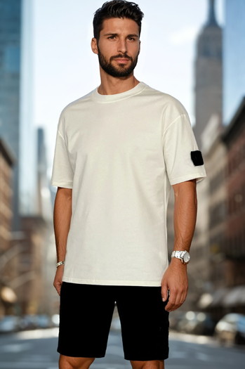 Komplet męski biały Dstreet AX0806