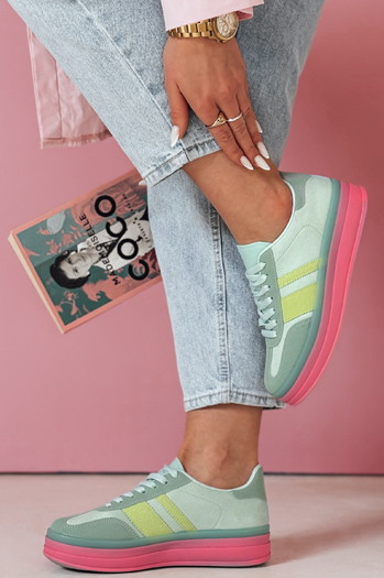 Sneakersy damskie MOTIONA niebieskie Dstreet ZY0907