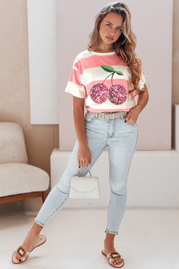 Spodnie damskie jeansowe MISSPEARL niebieskie Dstreet UY2709