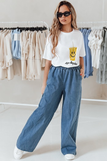 T-shirt damski SUNSMILE biały Dstreet RY2905