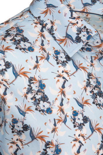 Koszula męska błękitna Dstreet DX2635