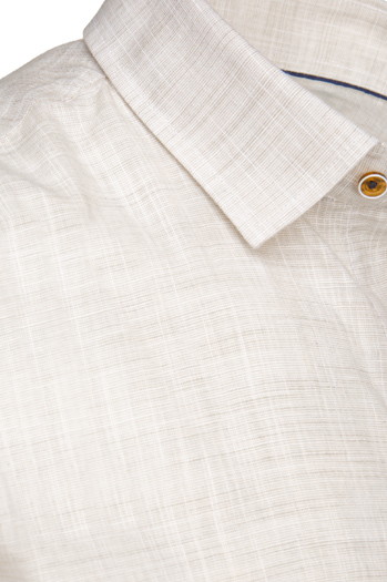 Koszula męska casualowa beżowa Dstreet DX2652