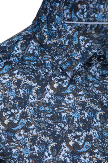 Koszula męska casualowa niebieska Dstreet DX2672