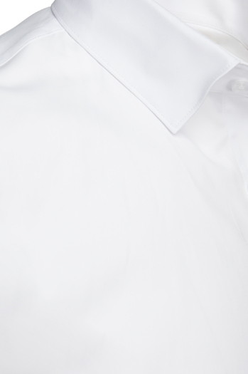 Koszula męska z krótkim rękawem biała Dstreet KX1045