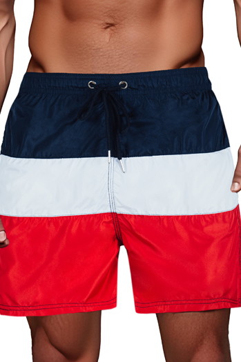 Spodenki męskie kąpielowe granatowo-szare Dstreet SX2516